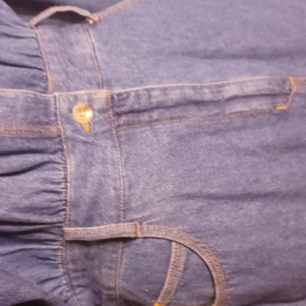 Vintage Harve Benard Classic Blue Denim Dress - Picture 5 of 9
